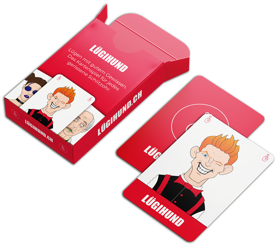 Lügihund Kartenspiel Geschenkidee Geschenk
